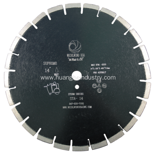 Storm Series Supreme Pro Asphalt Diamond Blade